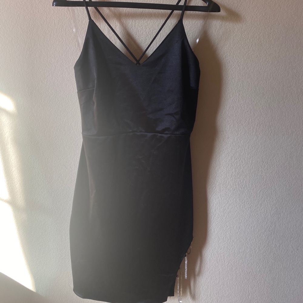 Black Slip Dress